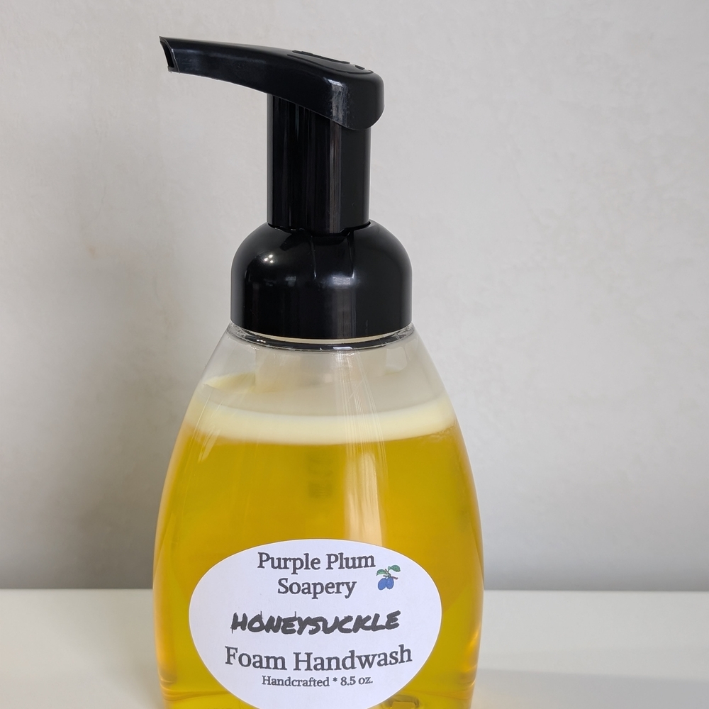 Honeysuckle Purple Plum Soapery Foam Handwash